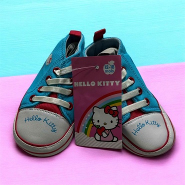 Пинетки Hello Kitty 9281 голубой 9