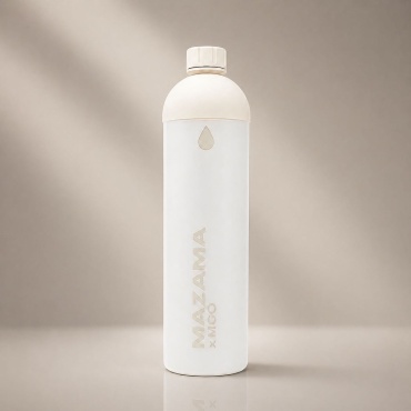 Бутылка Mazama 1 л белый, винтовая, полиэтилен