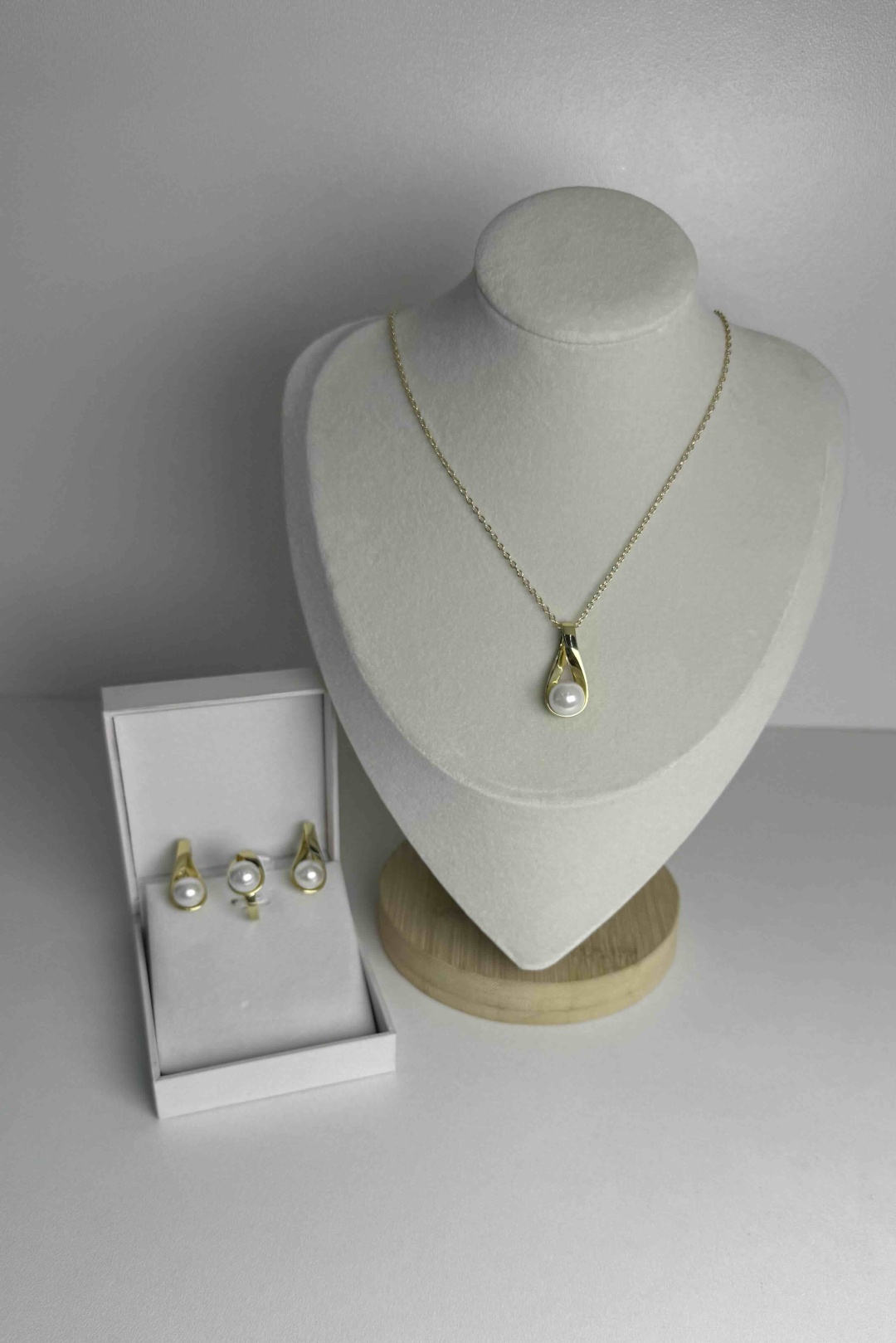 Luxury Jewelry медицинская сталь, жемчуг