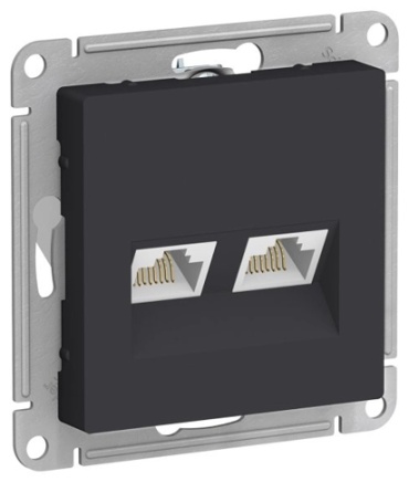 Systeme electric встраиваемая AtlasDesign, компьютерный (RJ45),