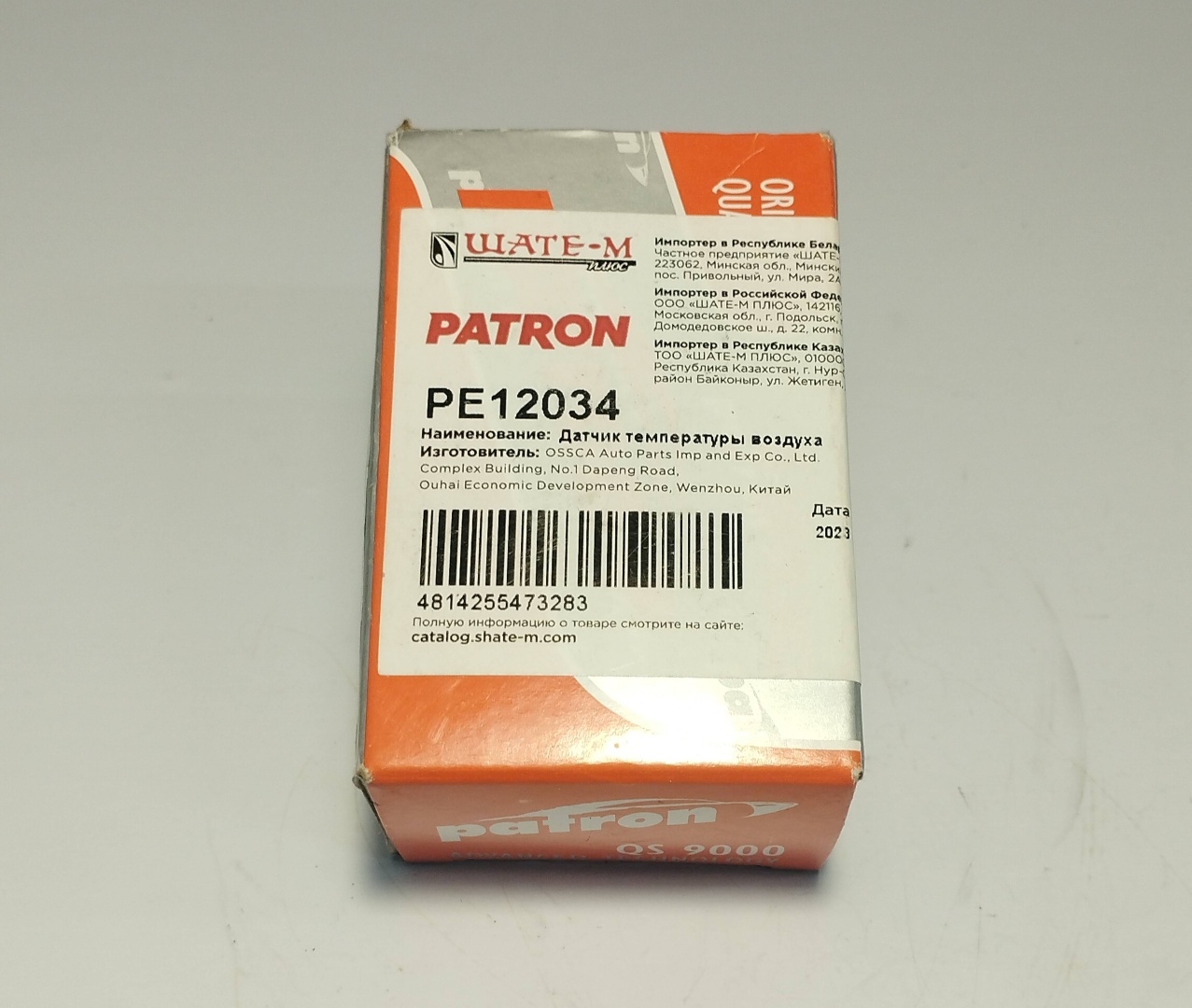 PATRON датчик температуры воздуха PE12034
