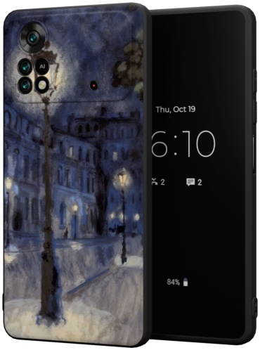 Чехол Mcover для POCO Poco X4 Pro рисунок