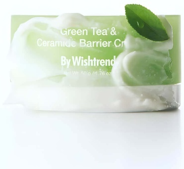 By Wishtrend крем Green Tea & Ceramide Barrier Cream для лица, для области вокруг глаз, для носогубной области 50 г