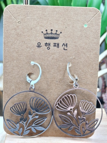 Серьги Accessories нержавеющая сталь, без вставок