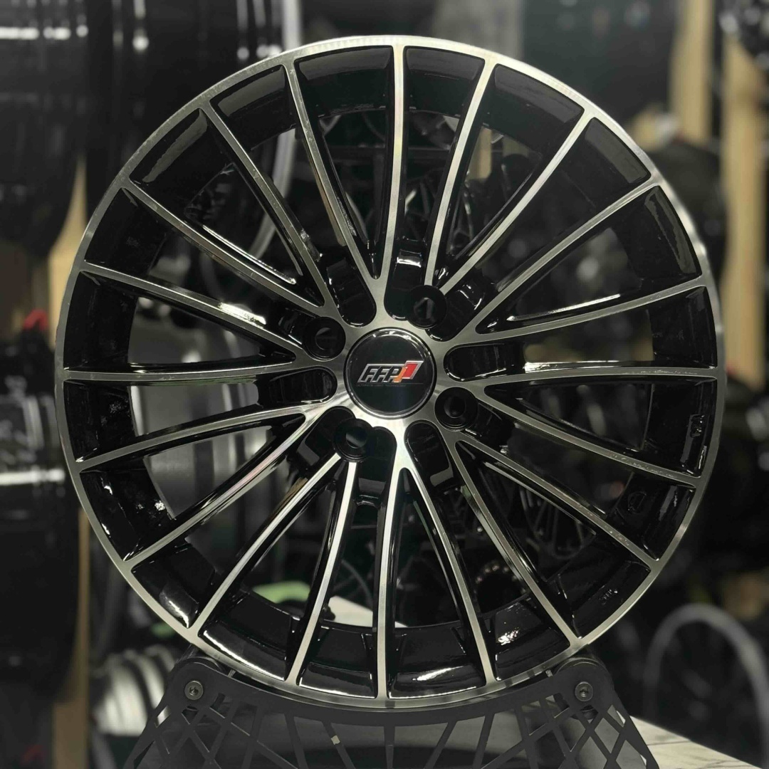FFP 9073 7x16/4x100 D67.1 ET40 4 диска черный, серебристый