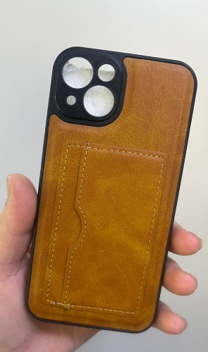 Чехол FASHION для Apple iPhone 13, iPhone 14 светло-коричневый