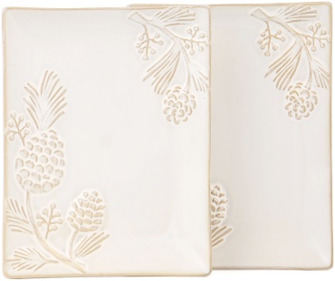 Блюдо Lefard 20х16 см, керамика, 2 шт