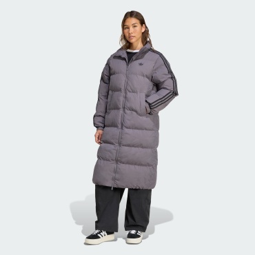 Зимняя куртка adidas серый