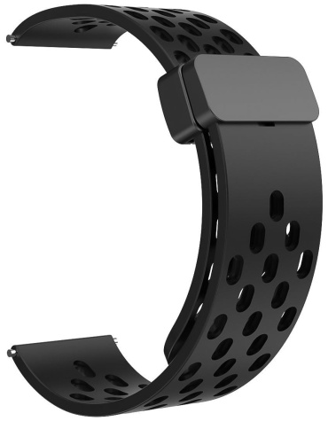 Ремешок BOGEMA для Garmin Forerunner 265, Venu 3, Venu 4, Forerunner 570, Forerunner 255 черный