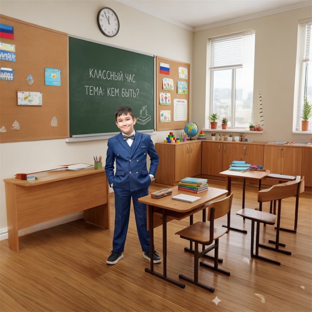 Школьный костюм синий