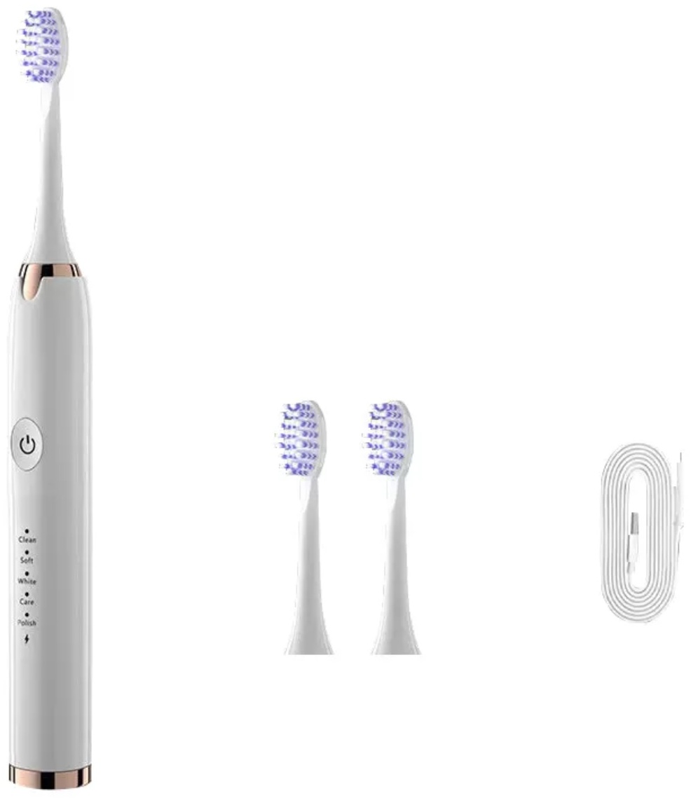 UltraDent звуковая щетка Базовая щетина средняя белый