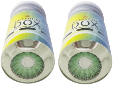 Контактные линзы DOX Green Molly -3 кривизна 8.6 на год 2 шт