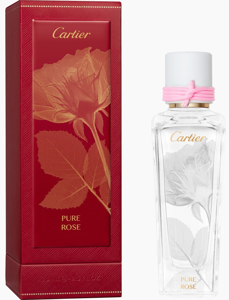 Cartier Pure Rose туалетная вода EDT 75 мл, для женщин
