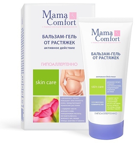 Наша Мама Бальзам-гель от растяжек, 175мл, "Mama Comfort" гель 175 мл