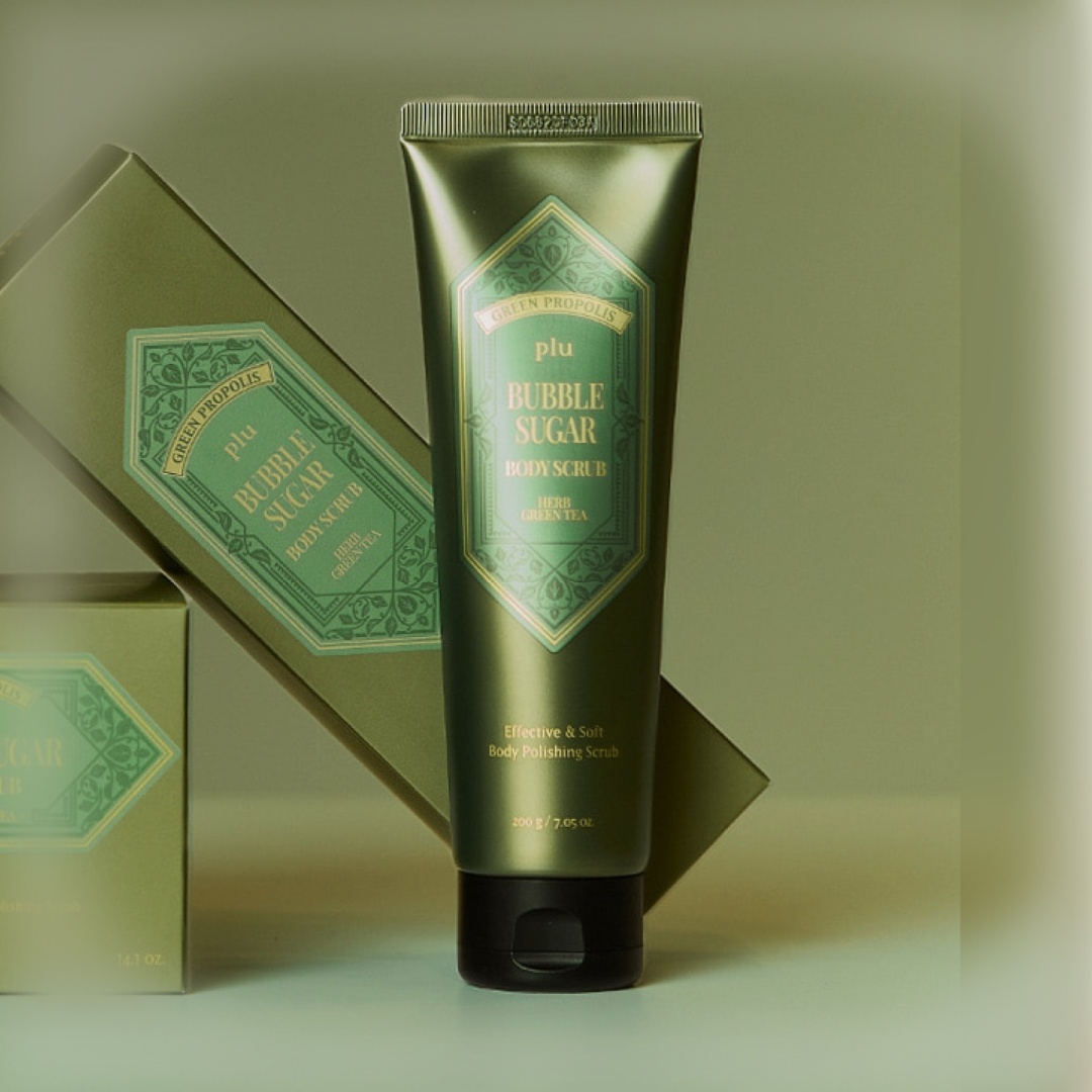 Plu скраб Green Propolis Bubble Body Scrub для тела 200 мл