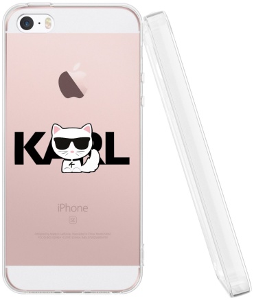 Чехол Mcover для Apple iPhone 5, iPhone 5S, iPhone SE рисунок