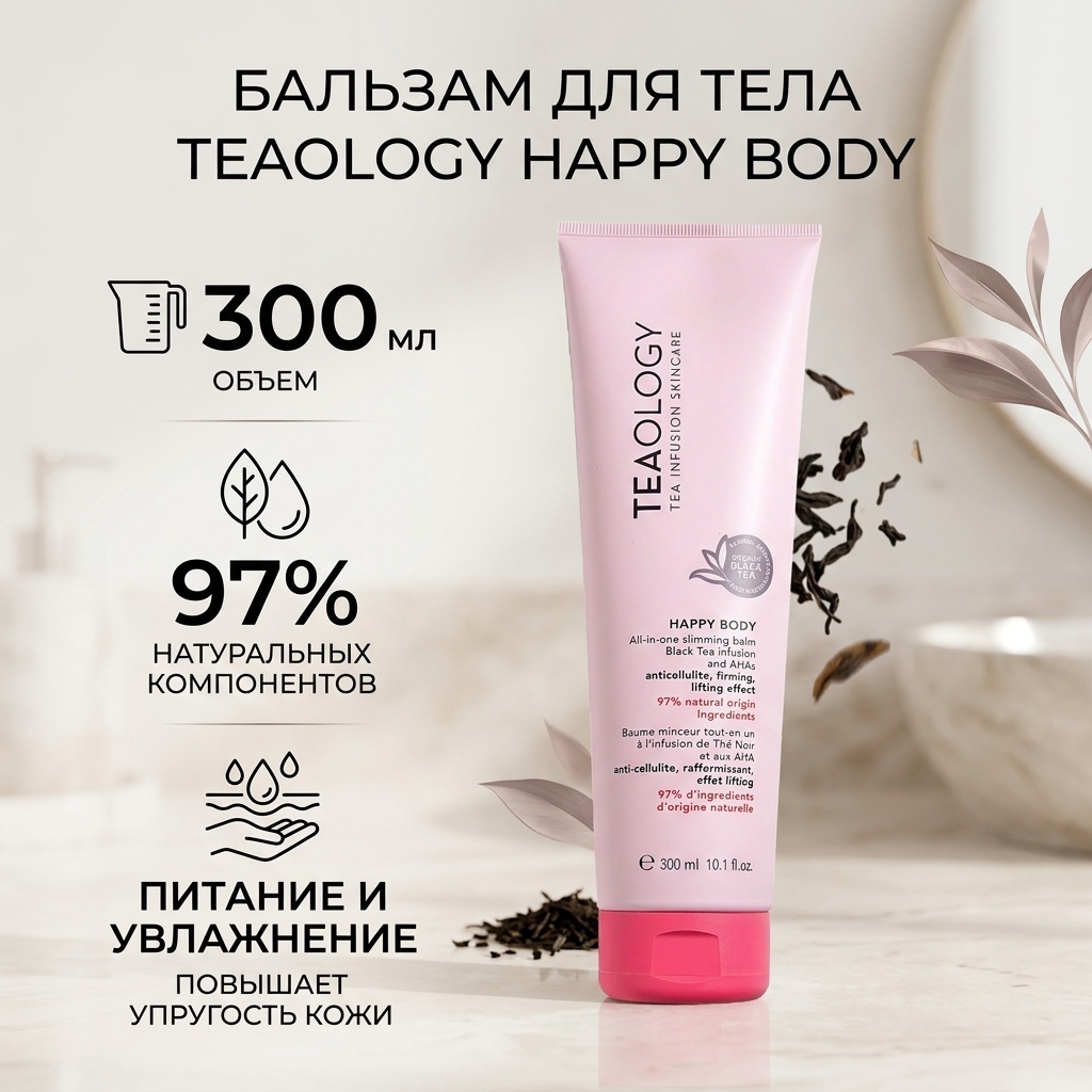 Teaology Happy Body бальзам для тела 300 мл