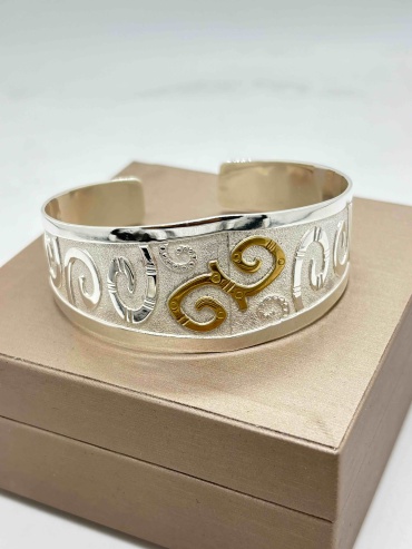 Sàlsi silver00358 длина 18 см, вес 28.22 г серебро, плетение отсутствует