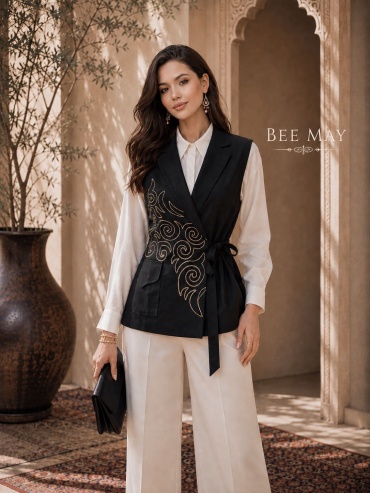 Национальный костюм Bee May черный