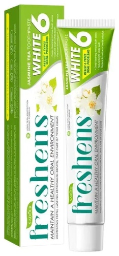 SADOER зубная паста Jasmine tea toothpaste - Освежающая и осветляющая зубная паста 100 г