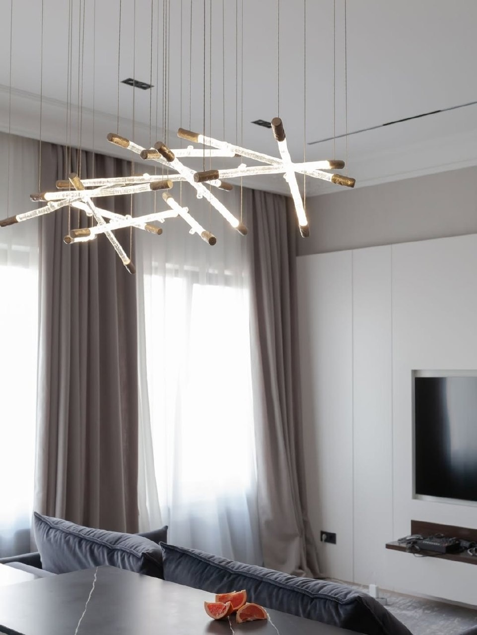 Люстра подвесная Venn Electro LED, кол-во ламп: 26 шт