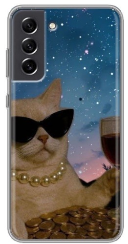 Чехол для Samsung Galaxy S21 FE рисунок