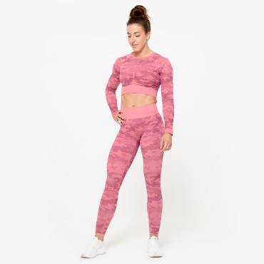 Спортивный костюм Decathlon фиолетовый, розовый