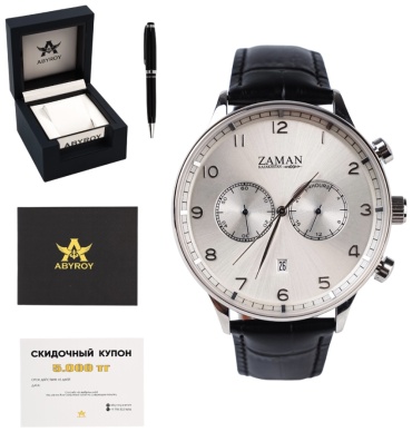 Кварцевые ABYROY ZAMAN Premium S-W нержавеющая сталь