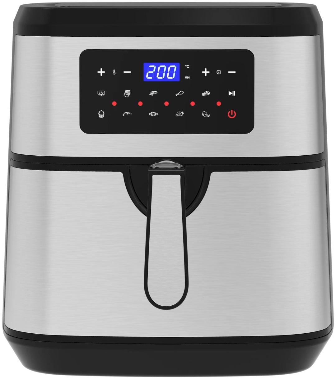 Аэрогриль Super Crest SCT-9023A черный, серебристый