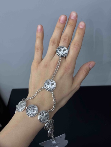 TOMIRIS COLLECTION длина 15 см медицинская сталь, без вставок
