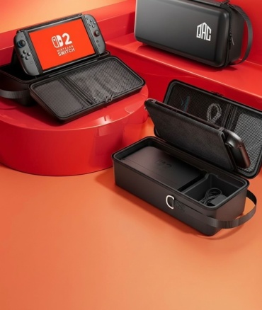 Чехол QAC QNS Nintendo switch 2 черный