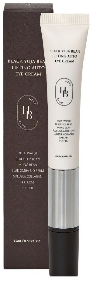 HEVEBLUE крем Black Yuja Bean Lifting Auto Eye Cream для области вокруг глаз 15 мл