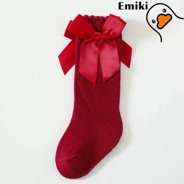 Гольфы Emiki 193920126 бордовый 18