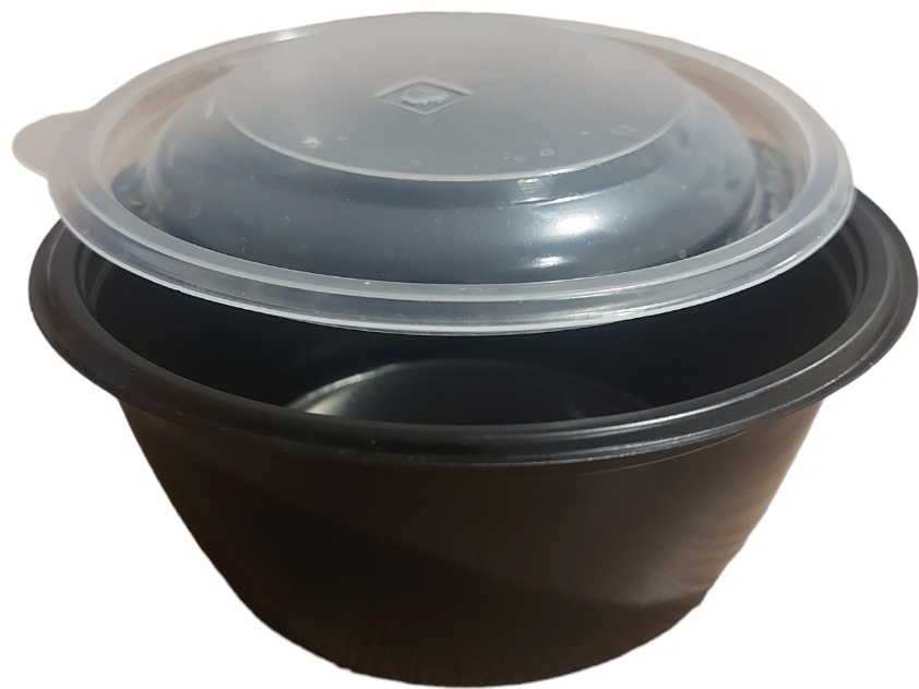 AKE PLAST контейнер 144-750 черный, прозрачный 50 шт