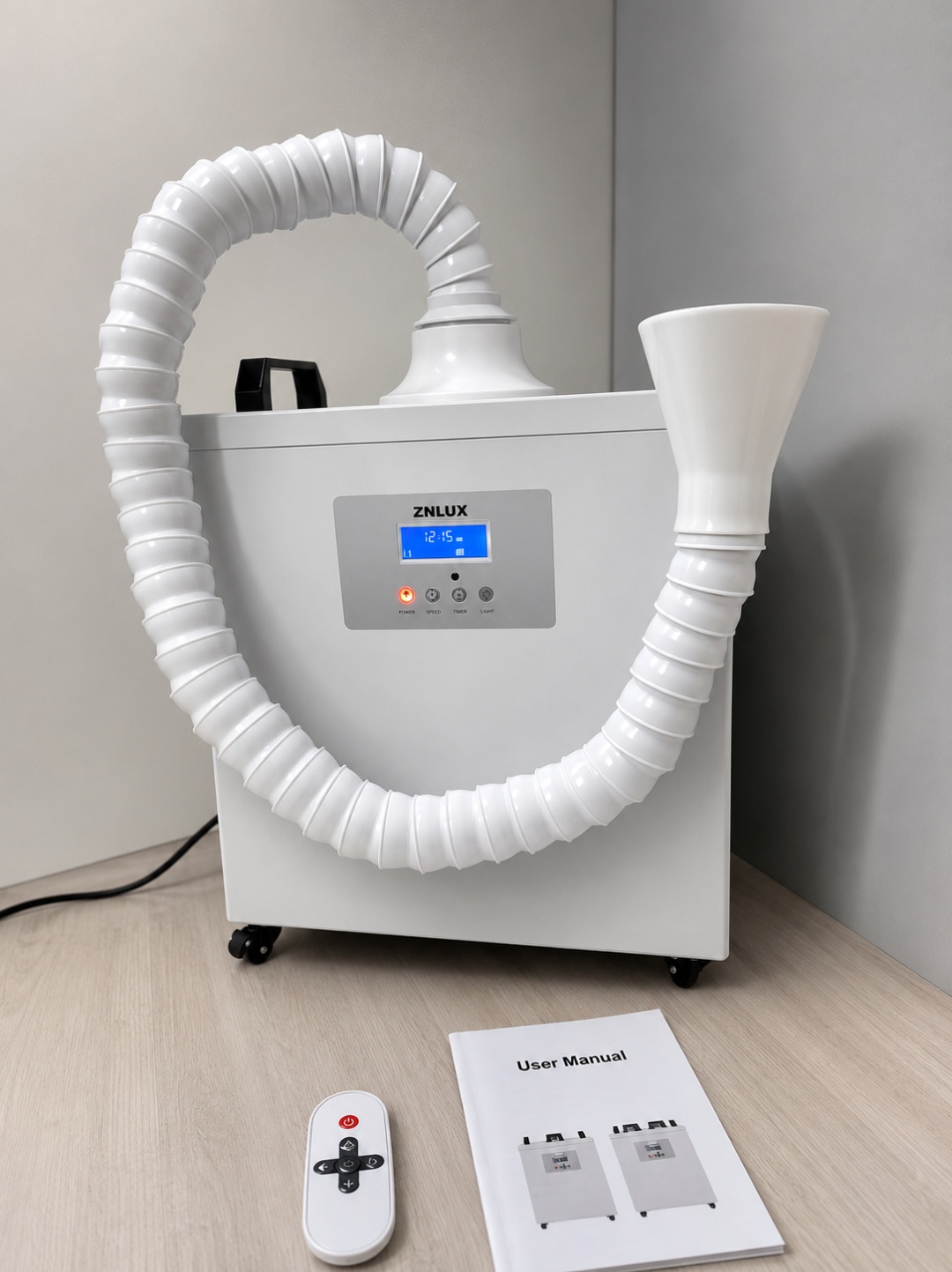ZNLUX вытяжка, пылесос, напольная стойка POWER DUST EXTRACTOR 220W 220 Вт