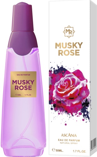 Ascania Musky Rose 50 мл парфюмерная вода EDP 50 мл, для мужчин