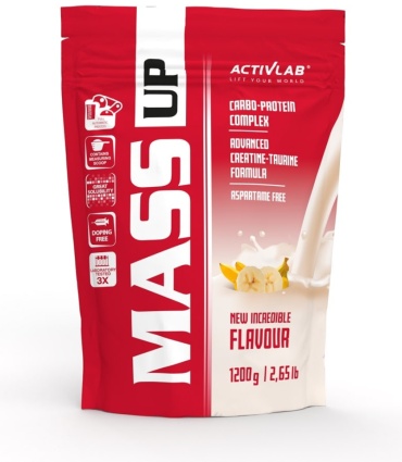 Гейнер Activlab Mass Up banana 1200 г