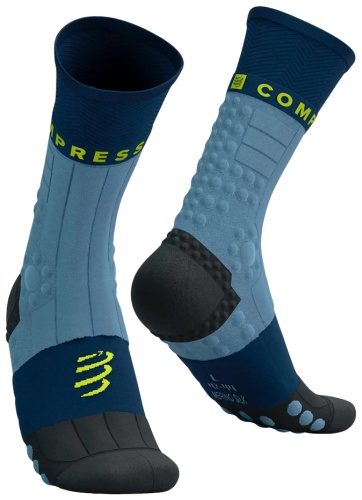 Носки Compressport SCRU204-5096 синий, голубой 42, 43, 44