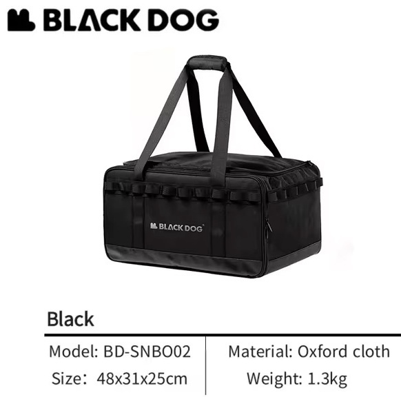 Сумка BLACK DOG оксфорд черный 30 л