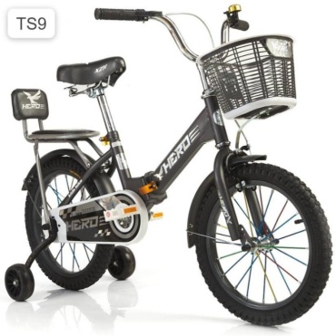 Велосипед TS9 2026 20 дюймов черный