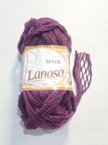 Моток Lanoso MAYA Свекольный 24 м 100 г