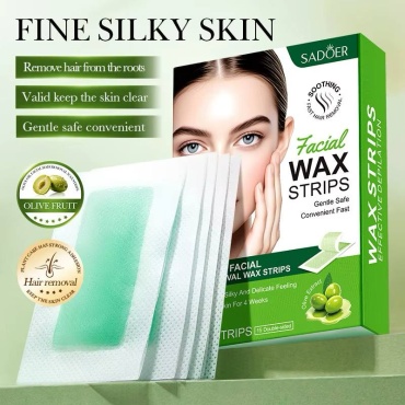 SADOER концентрат Olive Oil Facial Hair Removal Wax-Paper для лица 30 г