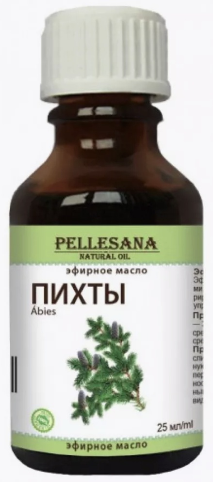PELLESANA эфирное масло PELLESANA ПИХТЫ МАСЛО ЭФИРНОЕ 25 мл пихта 25 мл