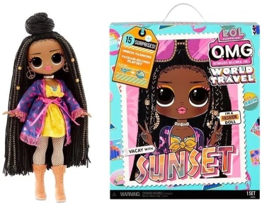 Кукла коллекционная MGA Entertainment OMG World Travel Sunset 27 см