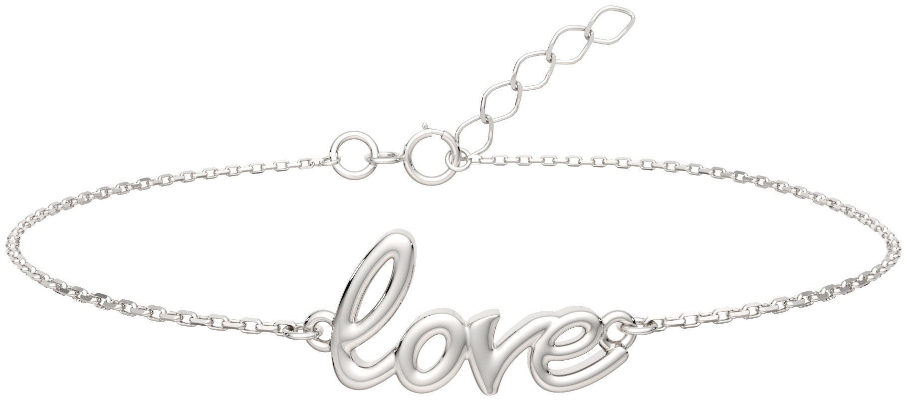 Lucente Silver ZO-0650080.ZZ_18 длина 18 см, вес 1.35 г серебро, плетение фантазийное