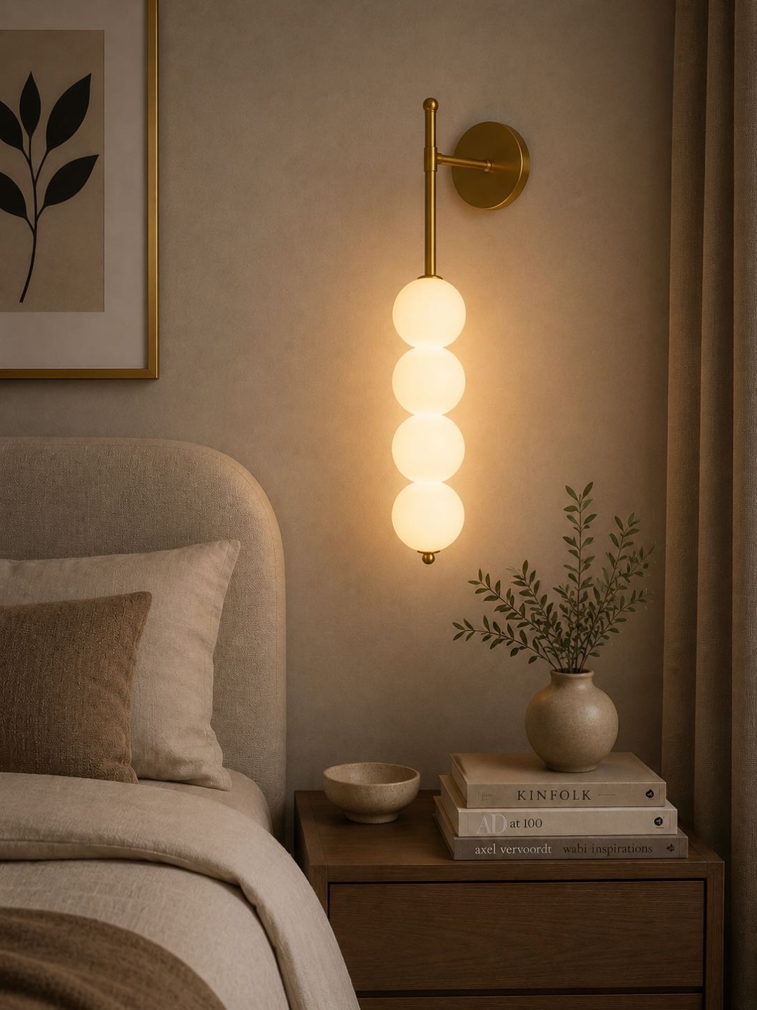 Бра настенный Werline LED, латунь