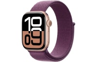 Смарт-часы Apple Watch Series 10 S/M 42 мм золотистый-бордовый
