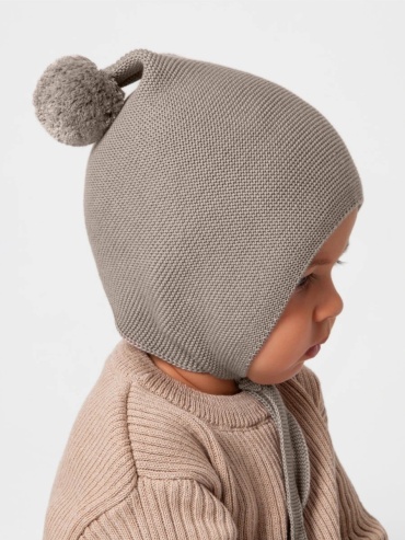 Шапка Amarobaby AB-OD23-PLN16/12-38 серый 38, 40