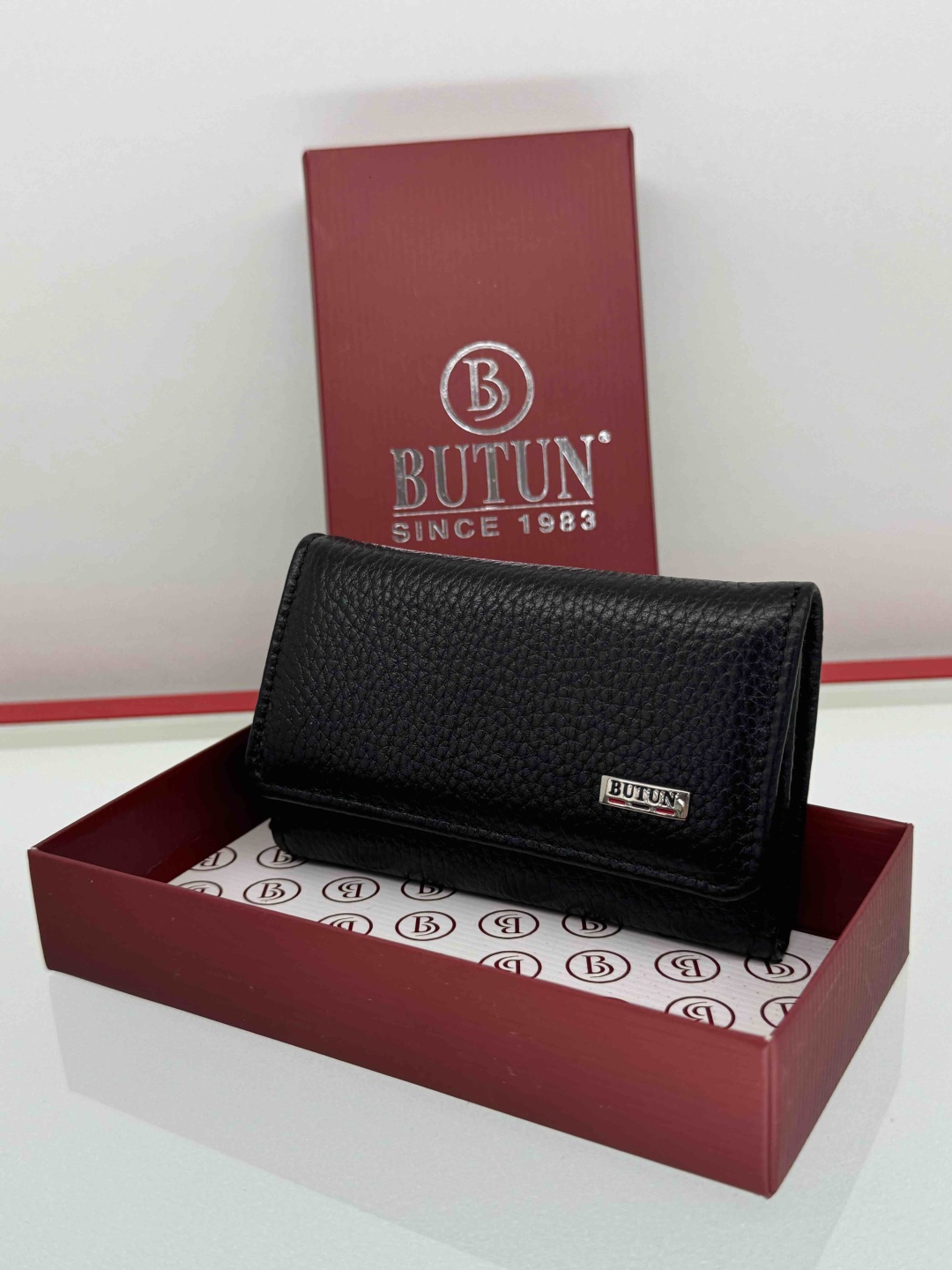 Ключница BUTUN Флотер 11.5*6.5 натуральная кожа 1 шт
