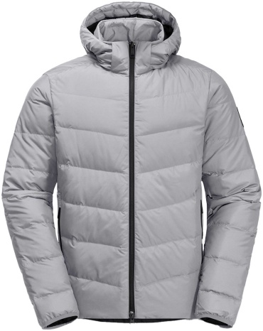 Пуховик Jack Wolfskin серый